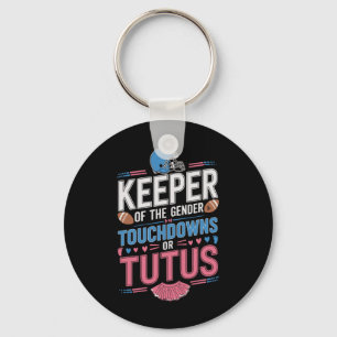 Chaveiro Guardião dos Touchdowns de Gênero ou Tutus de Gêne