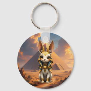 Chaveiro Guardião Iluminado pelo Sol – Coelhinho Relíquia d