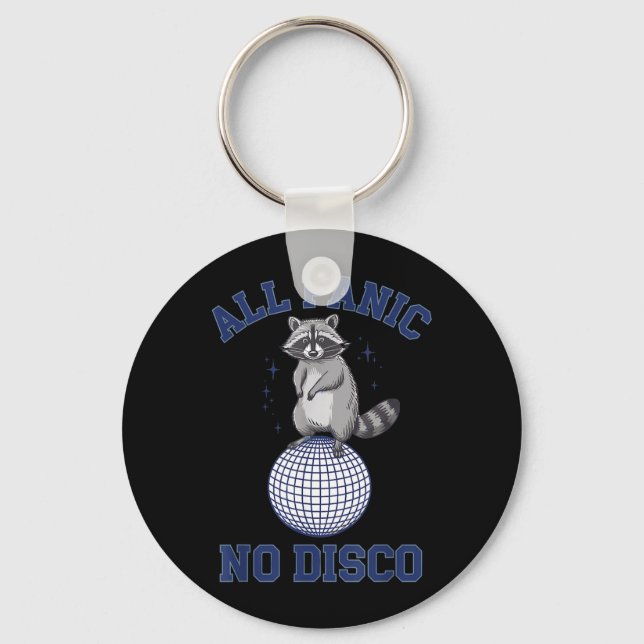 Chaveiro Guaxinim Engraçado Pânico Total Sem Disco (Frente)