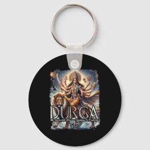 Chaveiro Guerra da Deusa Durga Mitologia Hindu Devi Shakti