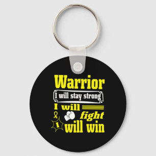 Chaveiro Guerreiro Cancer Infantil Eu Vou Ficar Forte