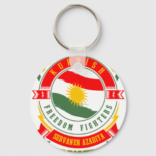 Chaveiro guerreiro da liberdade de Peshmerga do CURDISTÃO