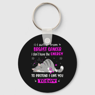 Chaveiro Guerreiro do Cancer da Mama Que Eu Sofro De Cancer
