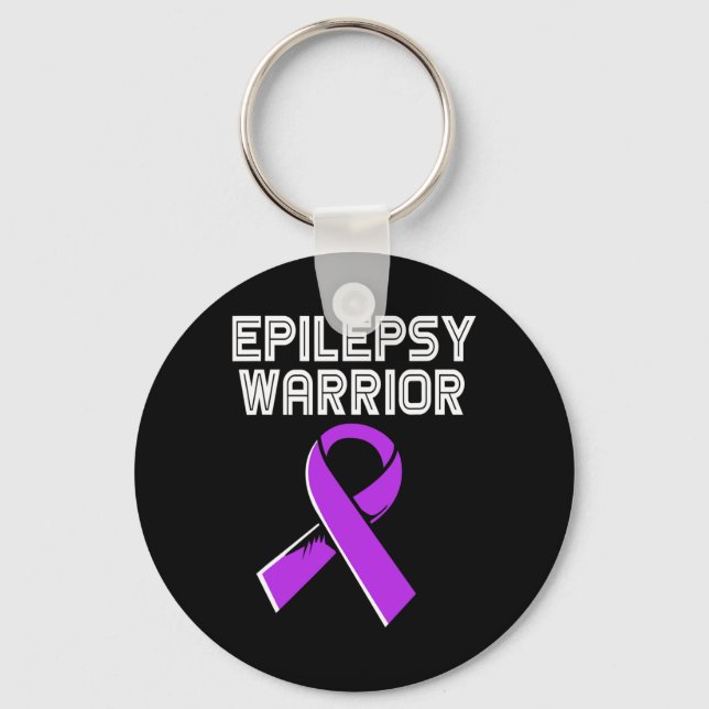 Chaveiro Guerreiro Epilepsia Para Crianças (Frente)