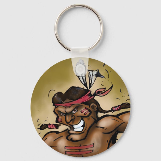 Chaveiro Guerreiro Indiano (Frente)