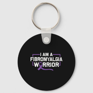 Chaveiro Guerreiro Roxo Da Fibromialgia