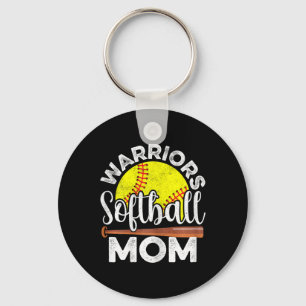 Chaveiro Guerreros de Softbol Mãe - Dia das Mães Softbol Mã