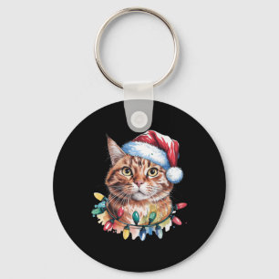 Chaveiro Guia Laranja de Natal Engraçado