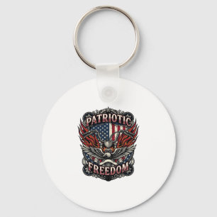 Chaveiro Guidão de Liberdade Patriótica Moto Estrada Liberd