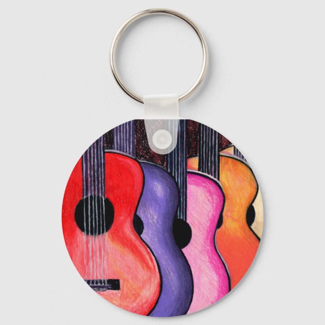 Chaveiro Guitar keychain (Frente)