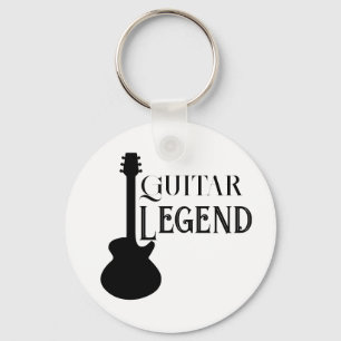 Chaveiro 'Guitar Legend' Guitar in Vintage Sunset Pick