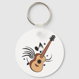 Chaveiro Guitarra acústica