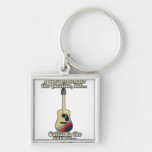 Chaveiro guitarra motivadora para guitarristas