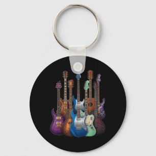 Chaveiro Guitarras Guitarristas Música Presentes De Guitarr