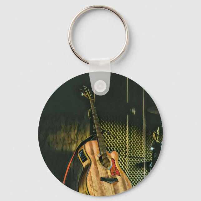 Chaveiro Guitarrista (Frente)