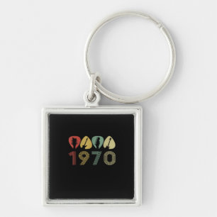 Chaveiro Guitarrista Guitarra Picada 1970 Aniversário Guita