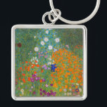Chaveiro Gustav Klimt - Jardim Flor<br><div class="desc">Jardim Flor - Gustav Klimt em 1905-1907</div>