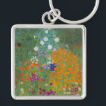 Chaveiro Gustav Klimt - Jardim Flor<br><div class="desc">Jardim Flor - Gustav Klimt em 1905-1907</div>