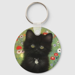 Chaveiro Gustav Klimt Kitten