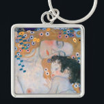 Chaveiro Gustav Klimt - Mãe e Filho<br><div class="desc">Mãe e Criança (detalhe da Mulher de Três Idades) - Gustav Klimt,  Oil on Canvas,  1905</div>