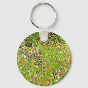 Chaveiro Gustav Klimt Orchard com Rosas