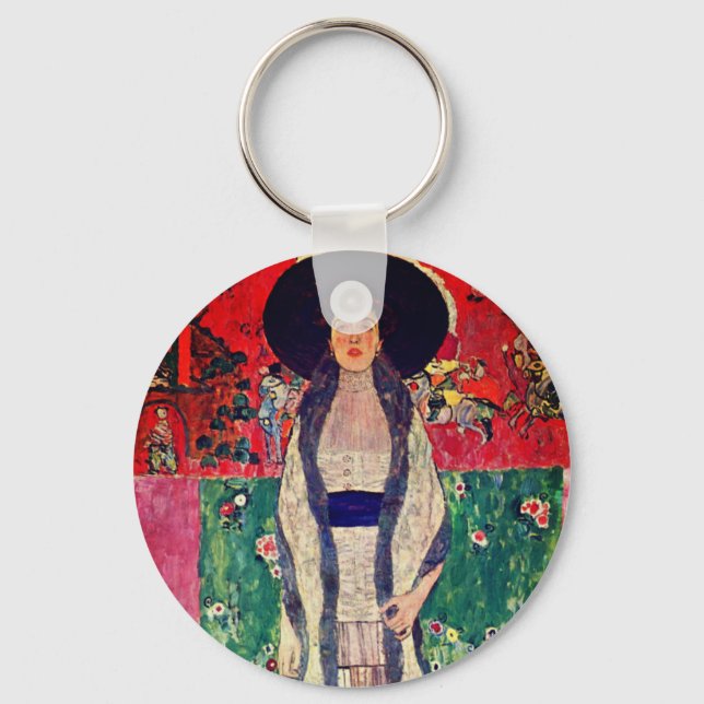 Chaveiro Gustav Klimt Retrato de Adele Bloch-Bauer II (Frente)