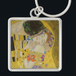 Chaveiro Gustav Klimt - The Biss<br><div class="desc">Kuss Beijo/Der - Gustav Klimt em 1907-1908</div>