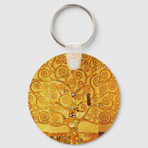 Chaveiro Gustav Klimt Tree of Life Art Nouveau