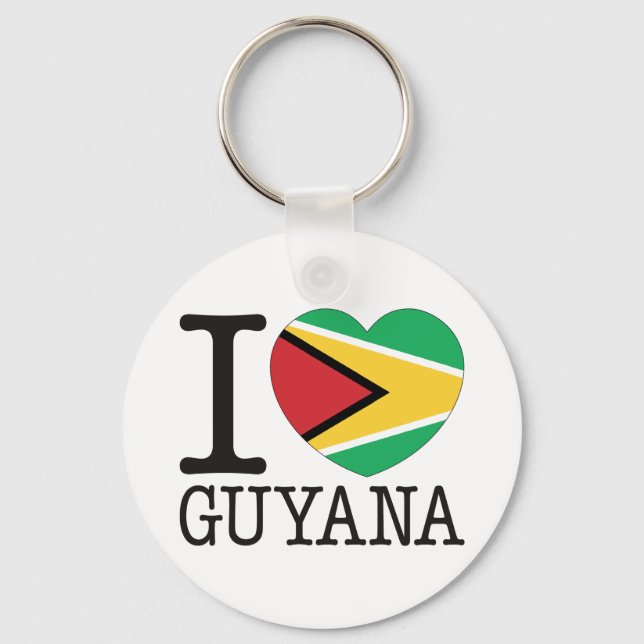 Chaveiro Guyana Love v2 (Frente)