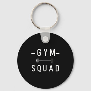 Chaveiro Gym Squad Bodybuilding Motivational Cote Gym