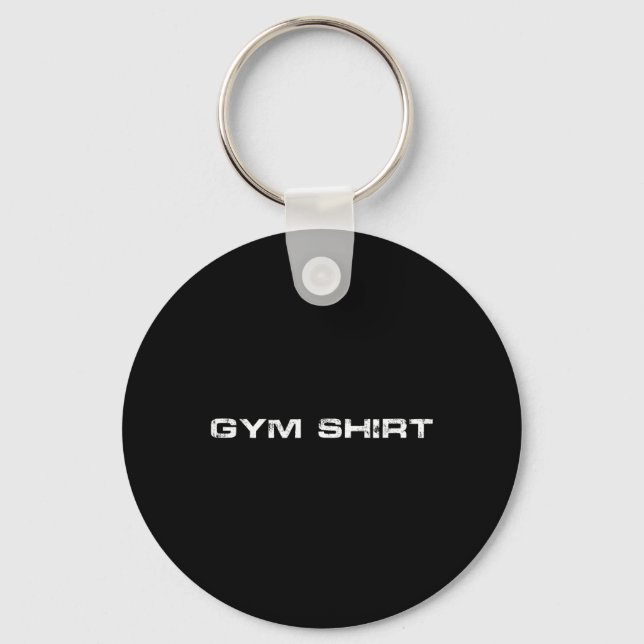 Chaveiro Gym Tee Bodybuilding Peshielevador de Peso Ventila (Frente)