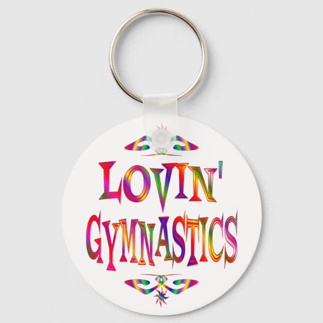 Chaveiro Gymnastics Lover (Frente)