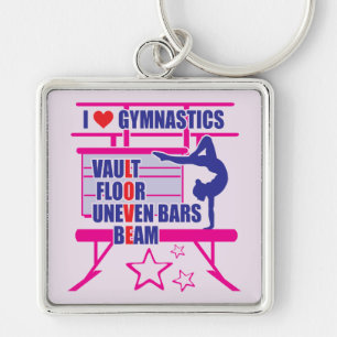 Chaveiro Gymnasts - Adoro ginástica