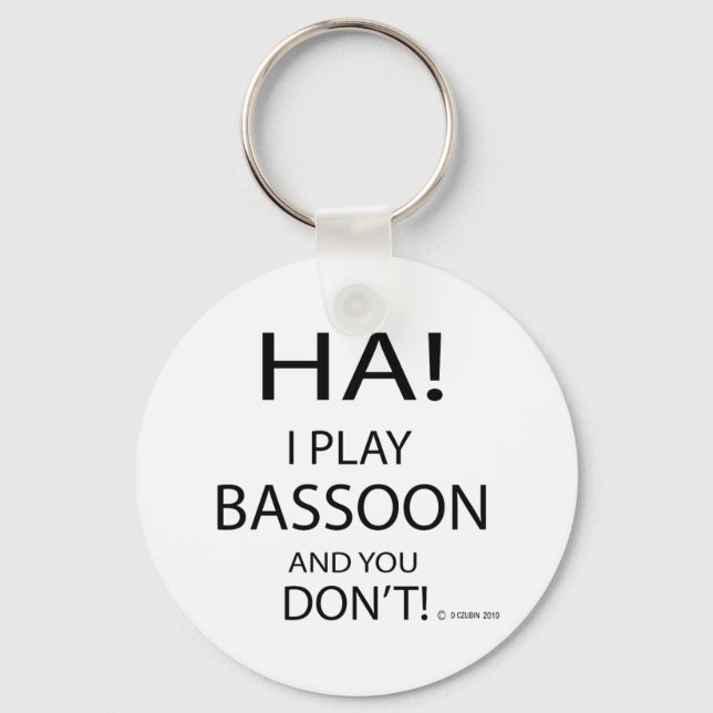 Chaveiro Ha Bassoon (Frente)
