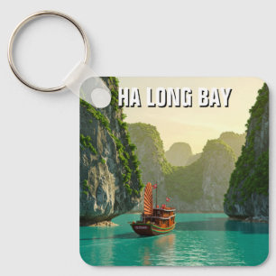 Chaveiro Ha Long Bay Viagem do Vietnam
