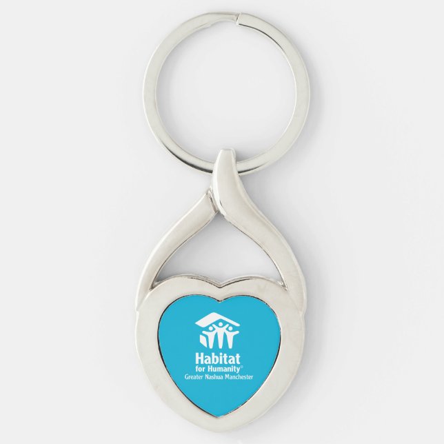 Chaveiro Habitat GNM logo keychain (Frente)