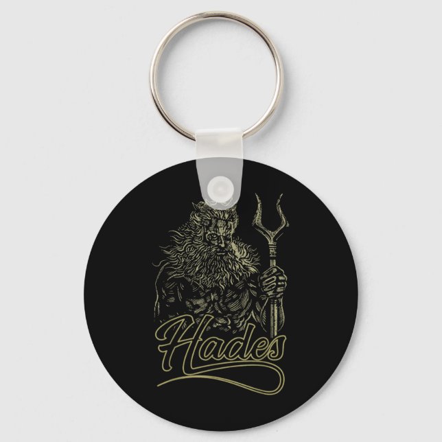 Chaveiro Hades, Deus Grego - Hero Costume Treinando Deus da (Frente)