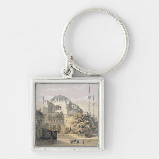 Chaveiro Haghia Sophia, placa 19: ideia exterior do mosq (Frente)