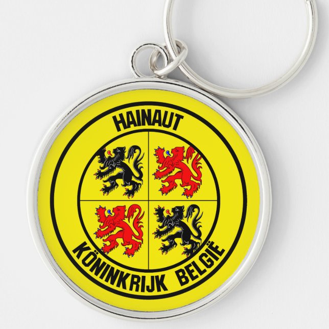 Chaveiro Hainaut Round Emblem (Frente)