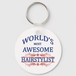Chaveiro Hairstylist mais incrível do mundo