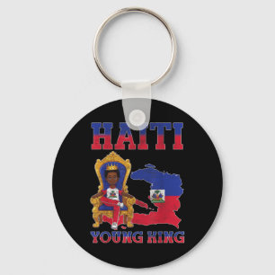 Chaveiro Haiti Young King Haitian Flag Day Melanin For Blac