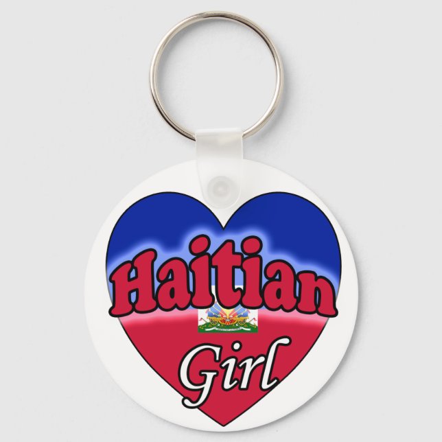 Chaveiro Haitian Girl (Frente)