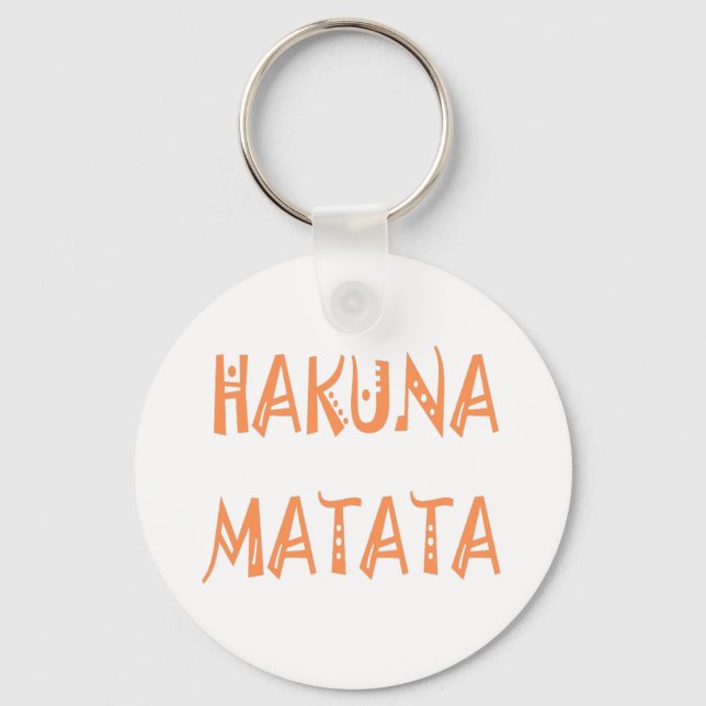 Chaveiro Hakuna Matata (Frente)