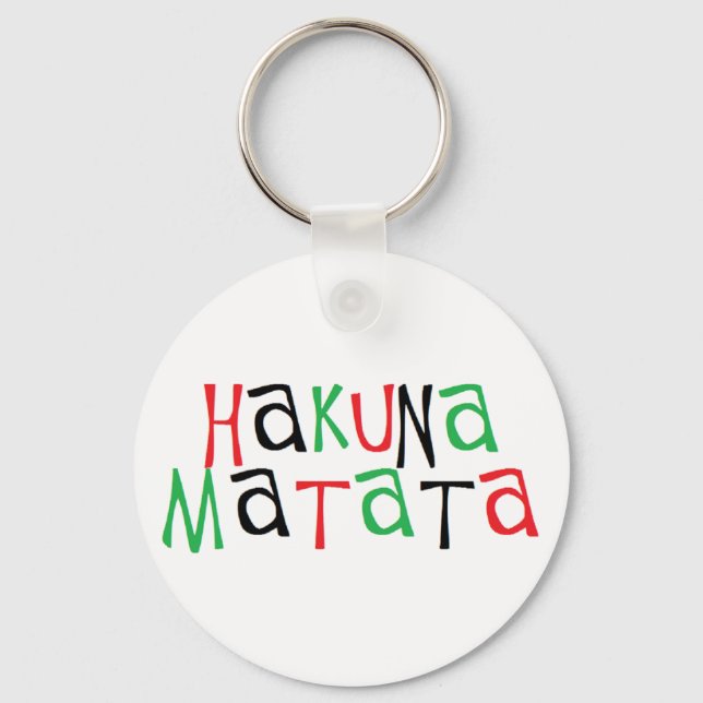 Chaveiro Hakuna matata (Frente)