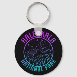 Chaveiro Haleakala National Park Hawaii EUA Gradient