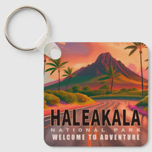 Chaveiro Haleakala National Park Maui Road Volcano Vintage