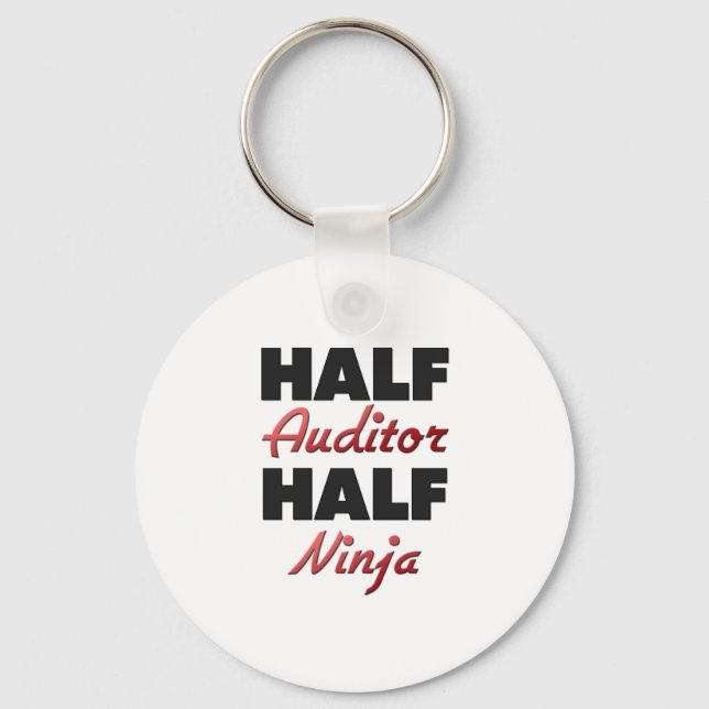 Chaveiro Half Auditor Half Ninja (Frente)