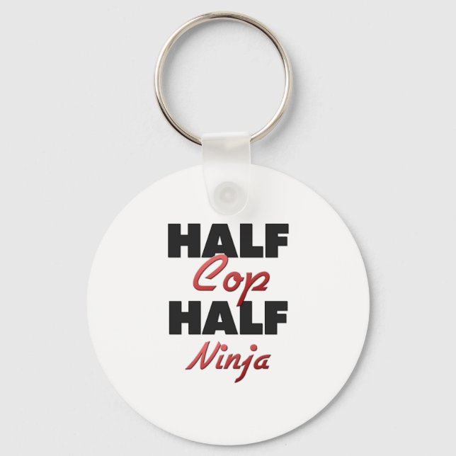 Chaveiro Half Cop Half Ninja (Frente)
