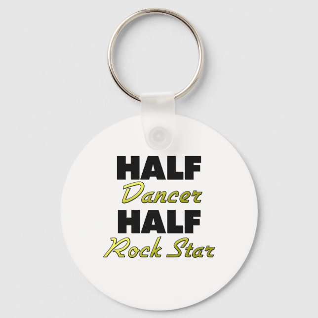 Chaveiro Half Dancer Half Rock Star (Frente)
