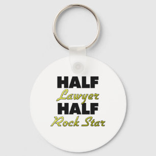Chaveiro Half Lawyer Half Rock Star